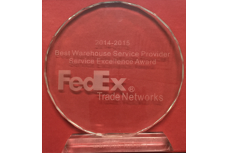 2015最佳仓库服务奖